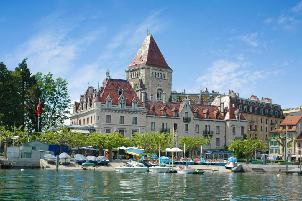 Hôtel Château d'Ouchy en Suisse