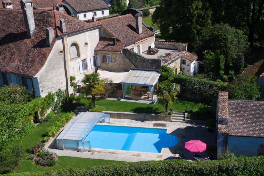 Hôtel château de Mathod en Suisse